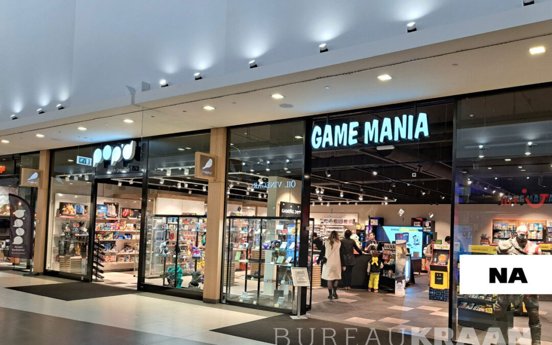 Verbouwing winkel Game Mania